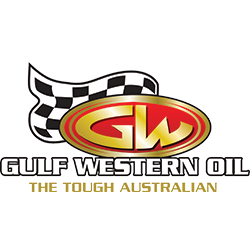 Gulf Western Oil lubricants logo