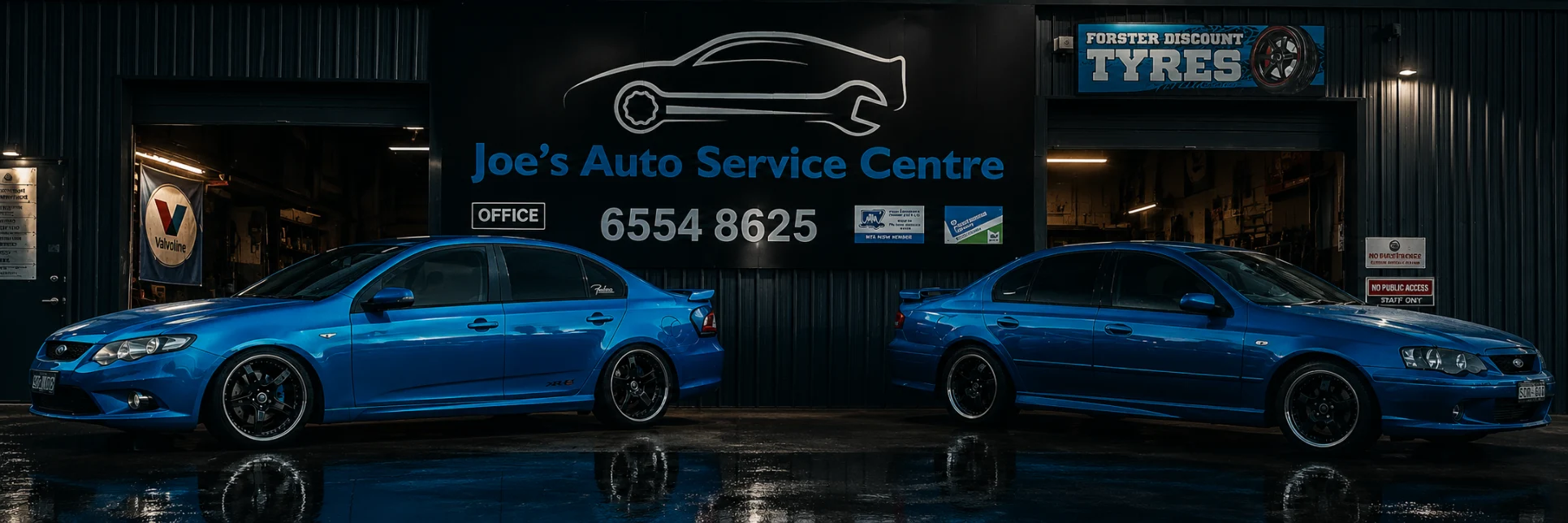 Joe's Auto Service Centre Forster workshop